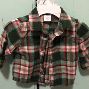 Gymboree flannel